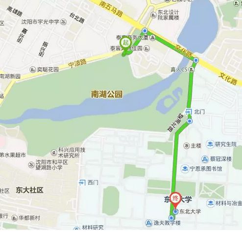 盘点沈阳八大夜跑圣地瞅瞅哪嘎哒离你家最近！(图2)